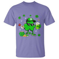 St Patricks Day Shamrock Darts And Beer Lover Gift T Shirt