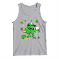 St Patricks Day Shamrock Darts And Beer Lover Gift Tank Top