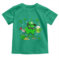 St Patricks Day Shamrock Darts And Beer Lover Gift Toddler T Shirt