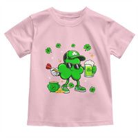 St Patricks Day Shamrock Darts And Beer Lover Gift Toddler T Shirt