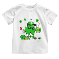 St Patricks Day Shamrock Darts And Beer Lover Gift Toddler T Shirt