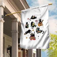 Funny Black Cat Lover Cinco De Mayo Garden Flag Mexican Fiesta Gift