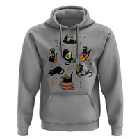 Funny Black Cat Lover Cinco De Mayo Hoodie Mexican Fiesta Gift