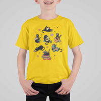 Funny Black Cat Lover Cinco De Mayo T Shirt For Kid Mexican Fiesta Gift