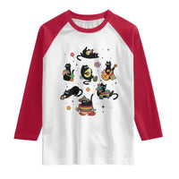 Funny Black Cat Lover Cinco De Mayo Raglan Shirt Mexican Fiesta Gift