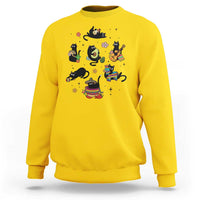 Funny Black Cat Lover Cinco De Mayo Sweatshirt Mexican Fiesta Gift