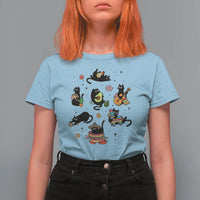 Funny Black Cat Lover Cinco De Mayo T Shirt For Women Mexican Fiesta Gift