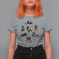 Funny Black Cat Lover Cinco De Mayo T Shirt For Women Mexican Fiesta Gift