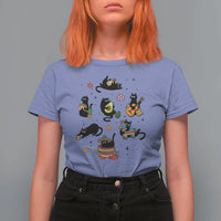 Funny Black Cat Lover Cinco De Mayo T Shirt For Women Mexican Fiesta Gift