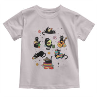 Funny Black Cat Lover Cinco De Mayo Toddler T Shirt Mexican Fiesta Gift