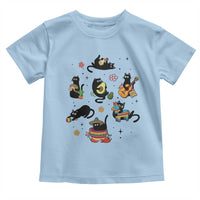 Funny Black Cat Lover Cinco De Mayo Toddler T Shirt Mexican Fiesta Gift