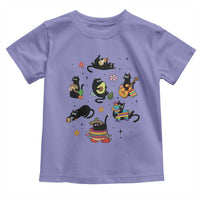 Funny Black Cat Lover Cinco De Mayo Toddler T Shirt Mexican Fiesta Gift