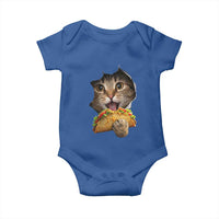 Funny Cat Eating Taco Baby Onesie Mexican Food Lover Gift