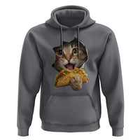 Funny Cat Eating Taco Hoodie Mexican Food Lover Gift
