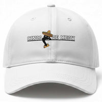 Funny Cinco De Meow Baseball Cap Cute Black Cat Eating Taco