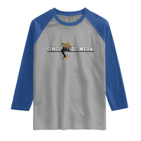 Funny Cinco De Meow Raglan Shirt Cute Black Cat Eating Taco