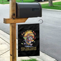 Funny Cinco De Mayo Cat Garden Flag Just Here For The Tacos And Margaritas