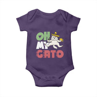Funny Cinco De Mayo Drunk Cat Baby Onesie Oh My Gato