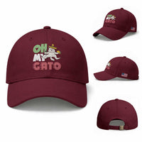 Funny Cinco De Mayo Drunk Cat Baseball Cap Oh My Gato