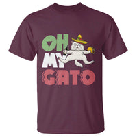 Funny Cinco De Mayo Drunk Cat T Shirt Oh My Gato