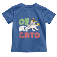 Funny Cinco De Mayo Drunk Cat Toddler T Shirt Oh My Gato