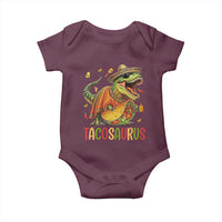 Cinco De Mayo Tacosaurus Baby Onesie Funny Dinosaur Taco Lover Gift