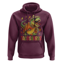 Cinco De Mayo Tacosaurus Hoodie Funny Dinosaur Taco Lover Gift