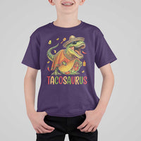 Cinco De Mayo Tacosaurus T Shirt For Kid Funny Dinosaur Taco Lover Gift