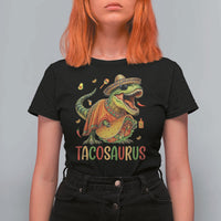 Cinco De Mayo Tacosaurus T Shirt For Women Funny Dinosaur Taco Lover Gift