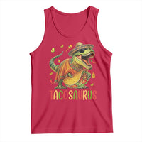 Cinco De Mayo Tacosaurus Tank Top Funny Dinosaur Taco Lover Gift