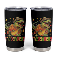 Cinco De Mayo Tacosaurus Tumbler Cup Funny Dinosaur Taco Lover Gift