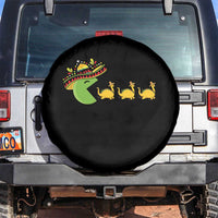 Funny Retro Game Tacosaurus Spare Tire Cover Cinco De Mayo Taco Lover Gift