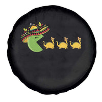 Funny Retro Game Tacosaurus Spare Tire Cover Cinco De Mayo Taco Lover Gift