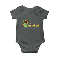 Funny Retro Game Tacosaurus Baby Onesie Cinco De Mayo Taco Lover Gift