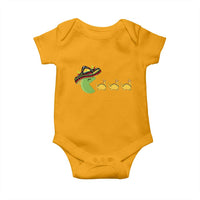Funny Retro Game Tacosaurus Baby Onesie Cinco De Mayo Taco Lover Gift