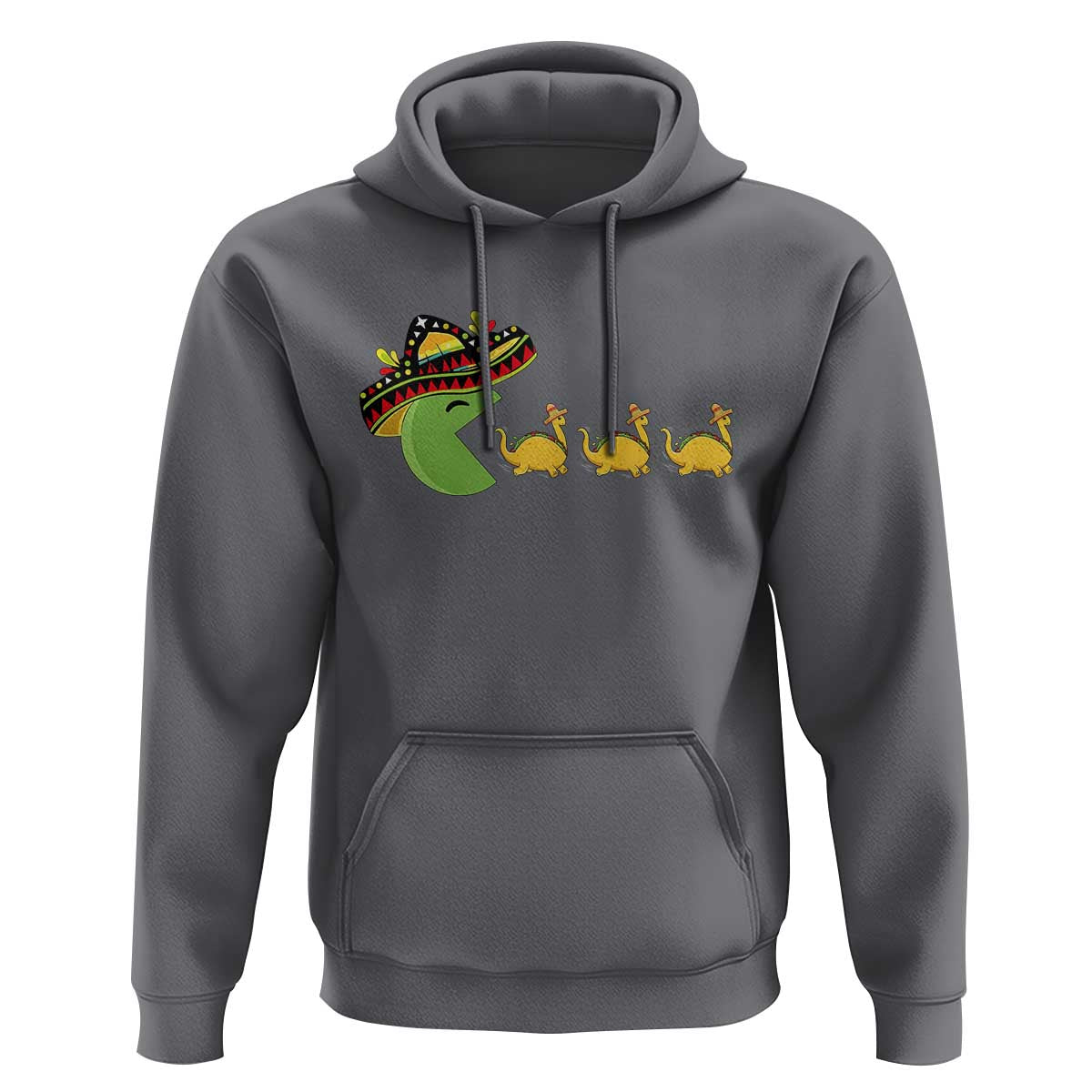 Funny Retro Game Tacosaurus Hoodie Cinco De Mayo Taco Lover Gift