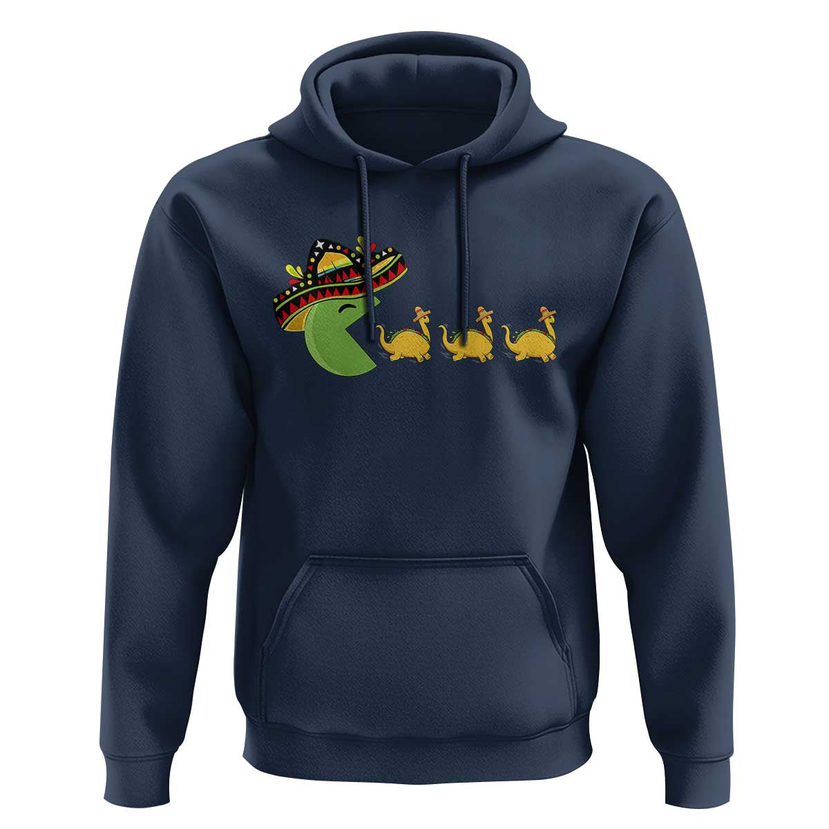Funny Retro Game Tacosaurus Hoodie Cinco De Mayo Taco Lover Gift