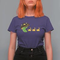 Funny Retro Game Tacosaurus T Shirt For Women Cinco De Mayo Taco Lover Gift