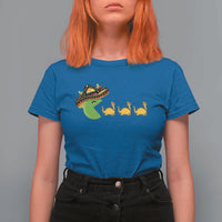 Funny Retro Game Tacosaurus T Shirt For Women Cinco De Mayo Taco Lover Gift