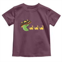 Funny Retro Game Tacosaurus Toddler T Shirt Cinco De Mayo Taco Lover Gift