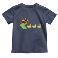 Funny Retro Game Tacosaurus Toddler T Shirt Cinco De Mayo Taco Lover Gift