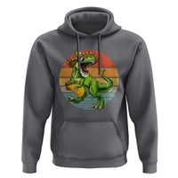 Vintage Dinosaur Taco Lover Hoodie Cinco De Mayo Gift