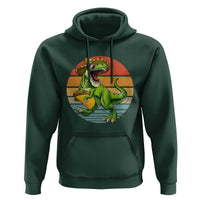 Vintage Dinosaur Taco Lover Hoodie Cinco De Mayo Gift