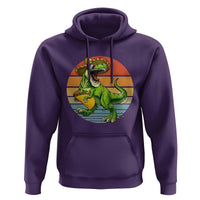 Vintage Dinosaur Taco Lover Hoodie Cinco De Mayo Gift
