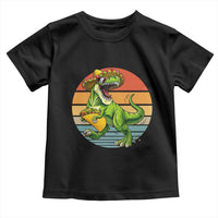 Vintage Dinosaur Taco Lover Toddler T Shirt Cinco De Mayo Gift