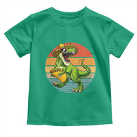 Vintage Dinosaur Taco Lover Toddler T Shirt Cinco De Mayo Gift