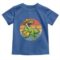 Vintage Dinosaur Taco Lover Toddler T Shirt Cinco De Mayo Gift