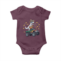 Funny Cinco De Mayo Dinosaur Monster Truck Baby Onesie Taco Lover Gift