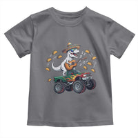 Funny Cinco De Mayo Dinosaur Monster Truck Toddler T Shirt Taco Lover Gift