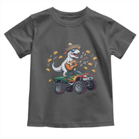 Funny Cinco De Mayo Dinosaur Monster Truck Toddler T Shirt Taco Lover Gift
